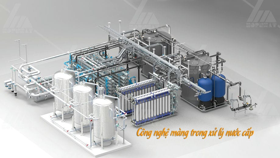 công nghệ màng xử lý nước cấp